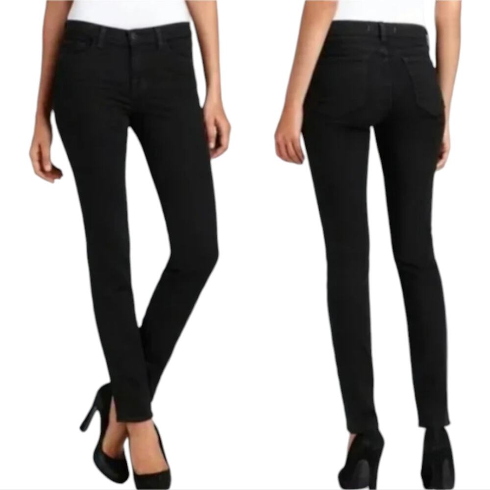 J. Brand‎ Shadow Black Skinny Stretch Jeans Size 28